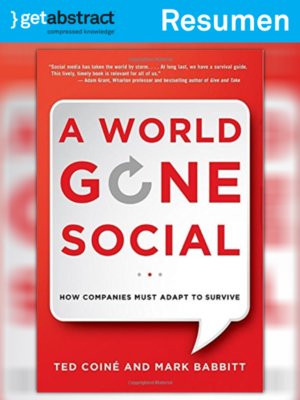 cover image of Un mundo que ahora es social (resumen)